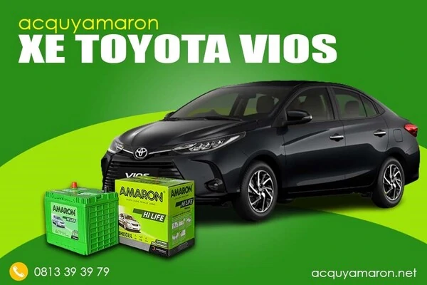 Thay Bình Ắc Quy Xe Toyota Vios Giá Tốt